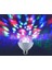 E27 Duy Renkli Disko Ampülü Disco Topu LED Disko Ampul Yerine Takılır ( Gece Lambası ) + Prize Takılan E27 Duy 5