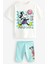 Ladin Store Yeni Sezon Kız Çocuk Mickey Mouse Baskılı Pamuklu T-Shirt ve Biker Fitilli Taytlı Alt-Üst Takım 1