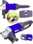 Waltmann Germany Ekstra Güçlü Metal Şanzıman 2800 W 230 mm Büyük Sipiral Taşlama Mavi 1
