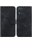 Samsung Galaxy A22 4g Için Telefon Kılıfı Pu Deri Kabartmalı Desen Çevirme Kartı (Yurt Dışından) 1