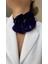 Bağcıklı Kadife Kurdeleli Kumaş Çiçek Choker Kolye Gül Kolye 1