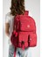 Ultra Hafif Çok Cepli Su Geçirmez Sırt Çantası Kırmızı Model : 571 1K 1