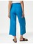 Marks & Spencer Wide Leg Crop Keten Pantolon 4