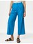 Wide Leg Crop Keten Pantolon 2