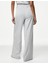 Yüksek Bel Wide Leg Saten Pantolon 4