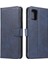 Samsung Galaxy A71 5g Manyetik Karbon Fiber Deri Folio Flip Case (Yurt Dışından) 1