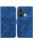 Infinix Sıcak 12 Pro Kickstand Çift 8 Kabartmalı Pu Deri Için Telefon Kılıfı (Yurt Dışından) 1