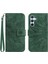 Kart Yuvaları Tutucu ile Samsung Galaxy A15 Için Kılıf Flip Cüzdan Telefon Kılıfı (Yurt Dışından) 1