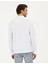 Pierre Cardin Erkek Beyaz Slim Fit Basic Sweatshirt 50294438-VR013 5