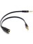 Kulaklık Mikrofon Ayırıcı Çevirici Switch Splitter 3.5mm 1