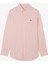 Lacoste Erkek Slim Fit Düğmeli Yaka Pembe Gömlek 2