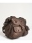 Suni Deri Çapraz Askılı Çok Bölmeli Omuz Çantası Bronz (Model: 571-11-10F) 5