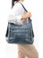 Suni Deri Yumuşak Dokumalı Sırt Omuz Çantası Mavi (Model: 571-11-13B) 2