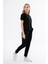 Kadın Slim Fit Yüksek Bel Ince Günlük Yeni Sezon Eşofman Takımı 3