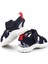 Kids 00202 Yazlık Erkek Bebek Çocuk Sandalet Cırtlı Tekstil Malzeme ile Rahat Tasarım 4