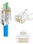 100 Adet Yeni Nesil Delikli Açık Uçlu Cat6 Ez RJ45 Konnektör Utp Jack 2