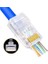 10 Adet Yeni Nesil Delikli Açık Uçlu Cat6 Ez RJ45 Konnektör Utp Jack 3