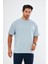 Unisex Pamuklu Bisiklet Yaka Oversize Bol Boyfriend Örme T-Shirt 1