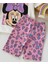 Yeni Sezon Kız Çocuk Minnie Mouse Baskılı Pamuklu Bisiklet Yaka Alt-Üst Biker Taytlı Takım 2