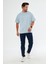 Unisex Pamuklu Bisiklet Yaka Oversize Bol Boyfriend Örme T-Shirt 5
