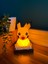 Meg Art 3D Pikachu Gece Lambası Çocuk Odası Gece Lambası Masaüstü Lambası 1