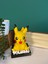 Meg Art 3D Pikachu Gece Lambası Çocuk Odası Gece Lambası Masaüstü Lambası 5