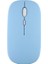 Link Axel 10.1 Uyumlu Kablosuz Bluetooth Pilli Optik Mouse - Mavi 1