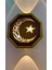 PM-24445 3000K Ayyıldız Hilal Dekoratif LED Duvar Aplik 1