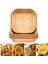 Fryer Tek Kullanımlık Kağıt, Xl ve Xxl Boy Airfryer Yanmaz Yapışmaz Pişirme Kağıdı, Fritöz Fırın Parşömeni 1
