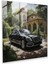 Mercedes Cam Baskı: Gerçekçi Lüks Malikane - Mercedes, Modern Sanat, Duvar Dekorasyonu, Lüks Malikane, 30 x 30 cm 1