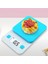 Mavi 5kg 0.5g Sevimli Stil Mutfak Terazisi, Pembe / Mavi Isteğe Bağlı, Pişirme Için Taşınabilir Ev Gıda Ölçeği, Kek, Gıda Tartı, Hd Ekran (Yurt Dışından) 1