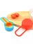 Set Başına 6 Parça 6 Adet Gökkuşağı Ölçüm Kabı Renkli Plastik Un Ölçüm Kaşığı Ölçeği Ölçüm Kaşığı Seti Pişirme Aksesuarları Mutfak Gereçleri (Yurt Dışından) 5