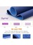 Ekolojik 6mm Tpe Yoga Matı Pilates Minderi Diz Dirsek Koruyucu Matlı Set Scarlet 4