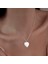 Kişiye Özel Harf Kadın Gümüş KOLYE,925 Ayar Gümüş Kolye, Gümüş, Rose Gold,altın Kaplama Kolye 5