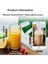 350ML 350ML Kalın Yüksek Sıcaklığa Dayanıklı Cam Ölçekli Bardak Pişirme Mikrodalga Fırın Düz Ölçüm Bardak Cam Saman ile Süt Bardağı (Yurt Dışından) 3