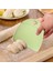 Gri 1 Adet Silikon Pasta Kesiciler Silikon Hamur Dilimleme Ölçme Ölçeği ile Hamur Bıçağı Yumuşak Kek Kazıyıcı Spatula Pişirme Aracı (Yurt Dışından) 2