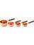 4 Adet Gül Büyük 4/8 Adet Mutfak Pişirme Araçları Bakeware Ölçme Aletleri ve Terazi Seti Paslanmaz Çelik Ölçüm Bardak ve Ahşap Saplı Kaşıklar (Yurt Dışından) 1