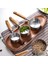 4 Adet Gül Büyük 4/8 Adet Mutfak Pişirme Araçları Bakeware Ölçme Aletleri ve Terazi Seti Paslanmaz Çelik Ölçüm Bardak ve Ahşap Saplı Kaşıklar (Yurt Dışından) 3