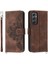 Samsung Galaxy A35 Kabartmalı Bileklik Çoklu Kredi Kartı Için Flip Case (Yurt Dışından) 3
