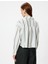Crop Poplin Gömlek Uzun Kollu Cep Detaylı Pamuklu 4