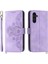 Samsung Galaxy A15 Kabartmalı Darbeye Bileklik Çoklu Için Flip Case (Yurt Dışından) 3