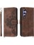 Samsung Galaxy Galaxy Darbeye Dayanıklı Kabartmalı Çoklu Kredi Kartı Için Flip Case (Yurt Dışından) 3