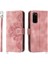 Samsung Galaxy S20 Kabartmalı Çoklu Kredi Kartı Yuvaları Için Flip Case (Yurt Dışından) 4