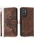 Samsung Galaxy M34 5g Için Flip Case Kabartmalı Bileklik Darbeye Çoklu (Yurt Dışından) 1