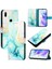 Huawei Y9 Başbakan 2019 Mermer Desen Cüzdan Pu Deri Kickstand (Yurt Dışından) 5