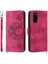 Samsung Galaxy S20 Kabartmalı Çoklu Kredi Kartı Yuvaları Için Flip Case (Yurt Dışından) 4