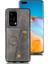 Cüzdan Kılıf Için Huawei P40 Buit Demir Kart Tutucu Cüzdan Kılıf Darbeye (Yurt Dışından) 4