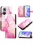 Huawei Nova 9 Için Kılıf Pu Deri Cüzdan Mermer Desen Kickstand (Yurt Dışından) 5