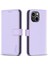 IPhone 15 Cüzdan Çok Renkli Deri Çanta Iş Yuvası Için Flip Case (Yurt Dışından) 1