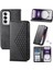 Oppo Oppo 12 5g Günlük Kullanım Için Flip Case Standı Cüzdan Eşkenar Dörtgen Şekli El (Yurt Dışından) 5